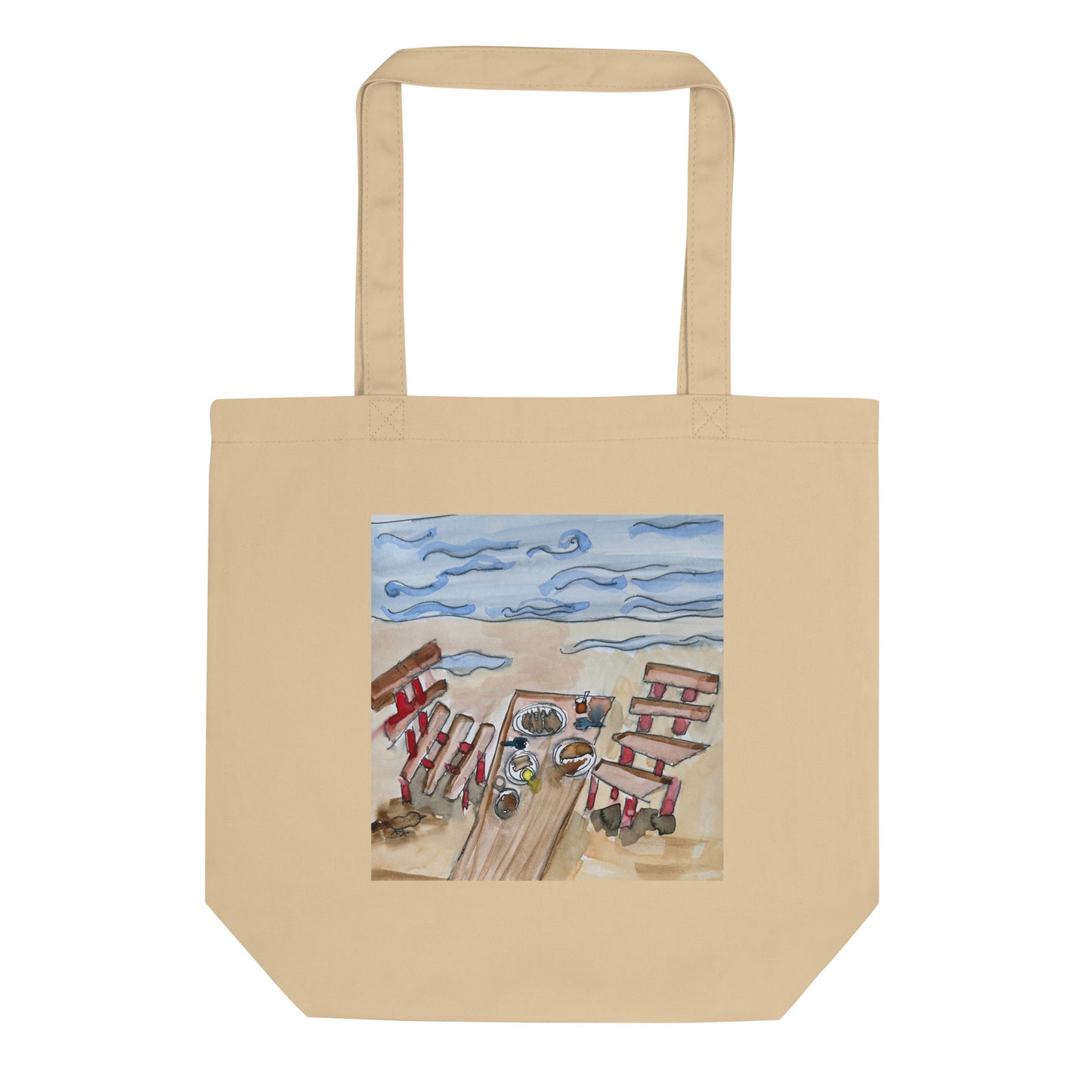 Picnic at Beach - Eco Tote Bag