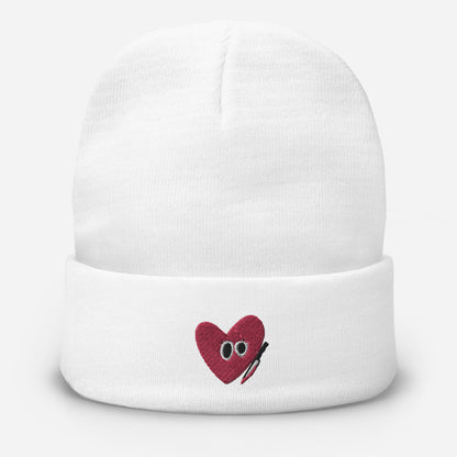 Heartbreaker - Embroidered Beanie