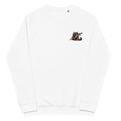 Cay - Unisex organic raglan sweatshirt