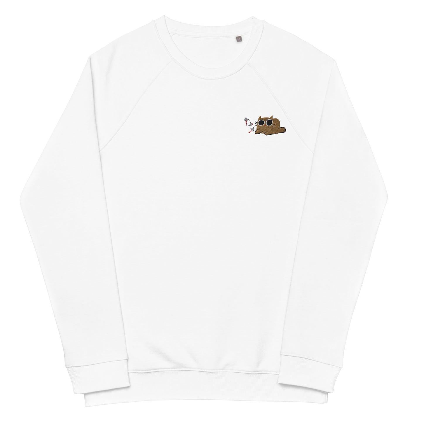 Lucy - Unisex organic raglan sweatshirt