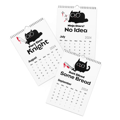 Killer Cats - Wall calendar (2024)