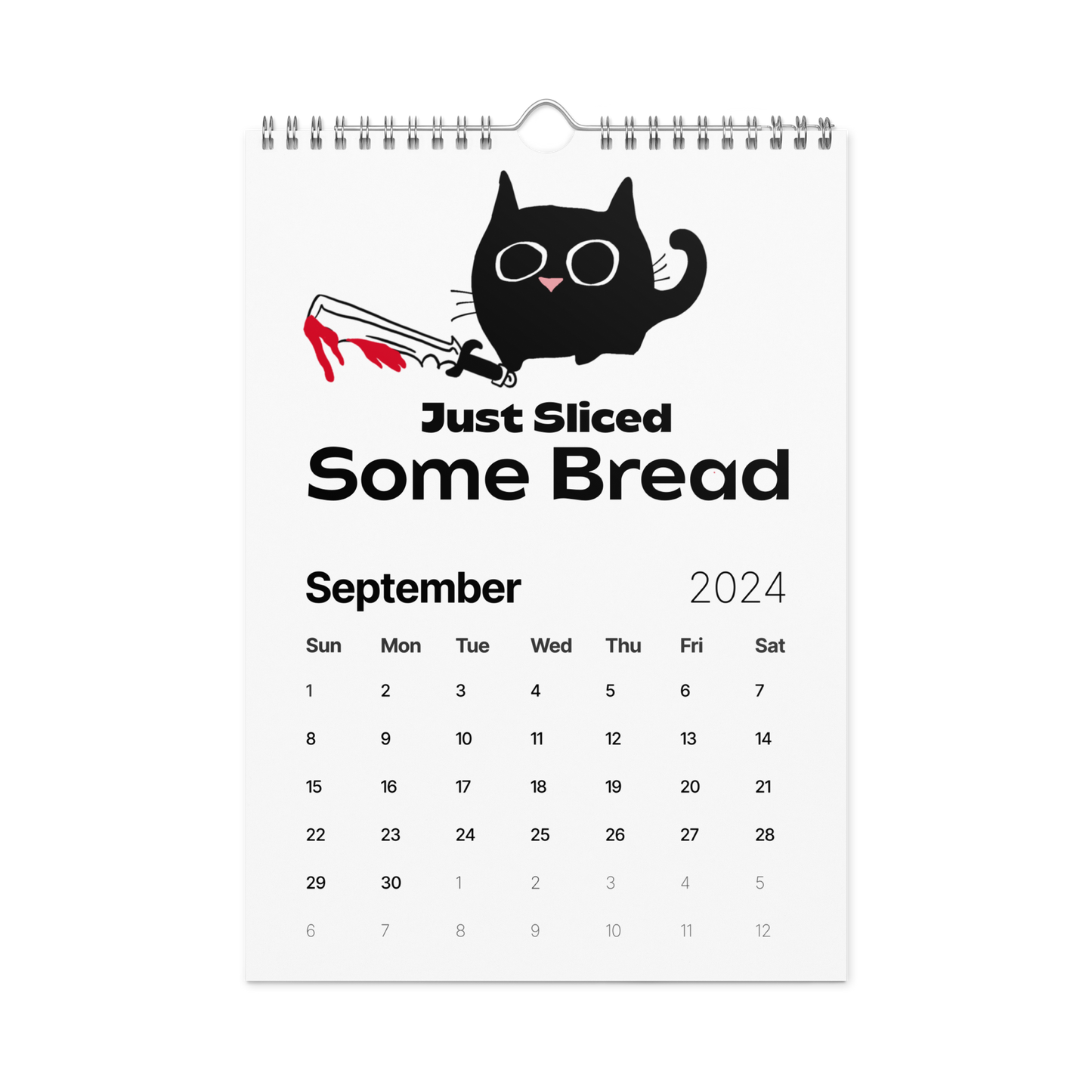 Killer Cats - Wall calendar (2024)